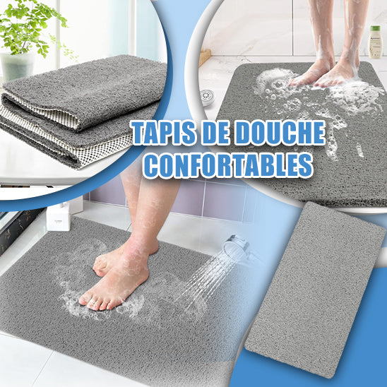 TAPIS DE DOUCHE ™ - ANTIDERAPANT et ANTIVIRUS