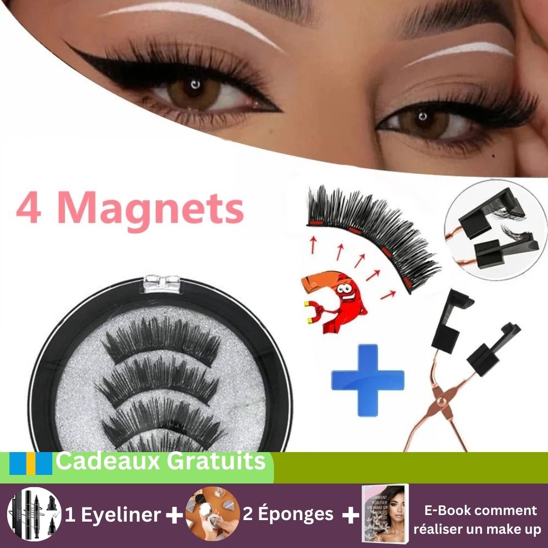 CILS MAGNETIQUES EN POILS NATURELS - KIMLIBRE